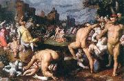 cornelis cornelisz Massacre of the Innocents. oil painting artist
